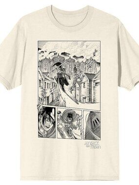 Men's Attack On Titan Hange Manga Graphic Tee